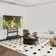Heavy Duty Rolling TV Stand For 43