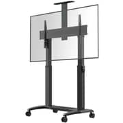 NB Ergonomic Motorized TV Floor Stand Black