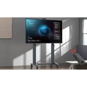NB Ergonomic Motorized TV Floor Stand Black