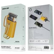 Green Lion Elixir Vault Power Bank 10000mAh Yellow GNELXRVLTYL