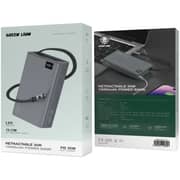 Green Lion Power Bank 10000mAh Grey GNRET35W10GY