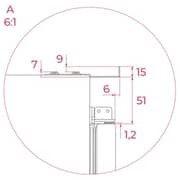 Teka Upright Refrigerator 280L White - RSL 73380