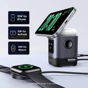 Ugreen 2-in-1 Wireless Charger Grey