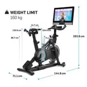 NordicTrack Commercial S27i Studio Cycle, 160 kg - Black