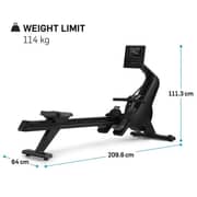NordicTrack RW600 Rower, 115 kg - Black