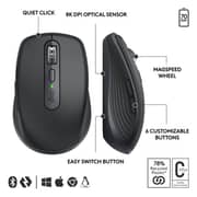 Logitech MX Anywhere 3S Wireless Mouse Graphite