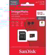 SanDisk ImageMate microSDXC Memory Card UHS 512GB Black SDSQUAC-512G-AW6KA