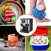 O​scar Ice Maker with Ice Crusher, 1.8L Capacity – OSIM-2015CR