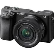 Sony E-Mount Camera Black + SELP16502 Lens
