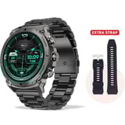 Telux Activex 1.43″ AMOLED Smartwatch with Bluetooth Calling & Health Suite - Black