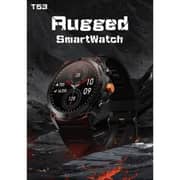 Telux Activex 1.43″ AMOLED Smartwatch with Bluetooth Calling & Health Suite - Black