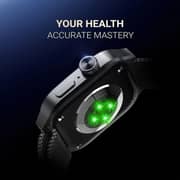 Telux Flexfit 2.13″ AMOLED Smartwatch with 4GB Memory, Bluetooth Calling & Fitness Tracking - Black