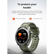 Telux Vital 1.43″ AMOLED Smartwatch with Health Monitoring & AI Voice Assistant - Green