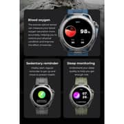 Telux Vital 1.43″ AMOLED Smartwatch with Health Monitoring & AI Voice Assistant - Green