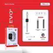 Telux Evo 8 F1682 Smartwatch Silver