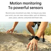 Telux Evo 9 2.02″ FHD Smartwatch with Bluetooth Calling & Health Suite - Black