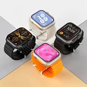 Telux Evo 9 2.02″ FHD Smartwatch with Bluetooth Calling & Health Suite - Silver