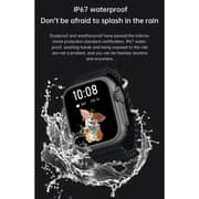 Telux Evo 9 2.02″ FHD Smartwatch with Bluetooth Calling & Health Suite - Silver