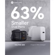 Voltme Dual Port PD Wall Charger Black
