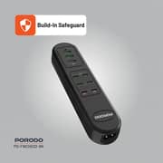 Porodo Multi Port Charging Hub 2m Black