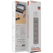 Porodo PD-FWCH045-WH 4-Way Extension Cord 3000W
