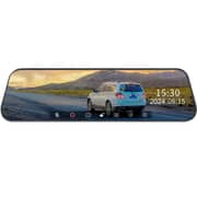 Porodo PD-LFST086-BK Mirror Dash Cam Black