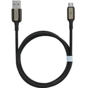 Proove Dense Metal Micro USB 2.4A Cable 1m Black