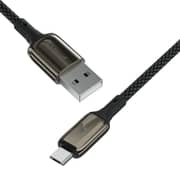 Proove Dense Metal Micro USB 2.4A Cable 1m Black