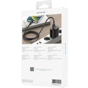 Proove Dense Metal Micro USB 2.4A Cable 1m Black