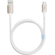 Proove Dense Metal Micro USB 2.4A Cable 1m White