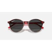 Rayban Bernard Round Red/Transparent Sunglasses For Men & Women RB2230