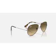 Rayban Aviator Gunmetal/Brown Sunglasses 0RB3025