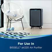 Bissell High Efficiency & Pre Filter Purifier Black White