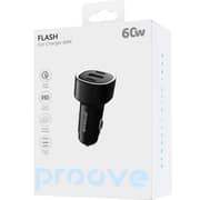 Proove Flash 60W Car Charger Black