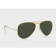 Rayban Aviator Green/Gold Sunglasses 0RB3025