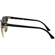 Rayban Clubmaster Square Black/Gold Sunglasses RB3016