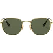 Rayban Hexagonal Arista Gold Sunglasses 0RB3548N