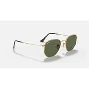 Rayban Hexagonal Arista Gold Sunglasses 0RB3548N