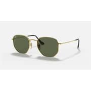 Rayban Hexagonal Arista Gold Sunglasses 0RB3548N