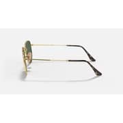 Rayban Hexagonal Arista Gold Sunglasses 0RB3548N