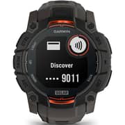 Garmin 010-02935-00 Instinct 3S Smartwatch Black With Charcoal Band