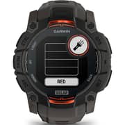 Garmin 010-02935-00 Instinct 3S Smartwatch Black With Charcoal Band