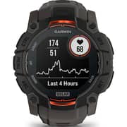 Garmin 010-02935-00 Instinct 3S Smartwatch Black With Charcoal Band