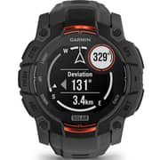 Garmin 010-02935-00 Instinct 3S Smartwatch Black With Charcoal Band