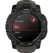 Garmin 010-03020-00 Instinct 3 Smartwatch Black with Charcoal Band