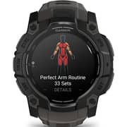 Garmin 010-03020-00 Instinct 3 Smartwatch Black with Charcoal Band