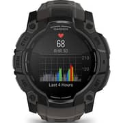 Garmin 010-03020-00 Instinct 3 Smartwatch Black with Charcoal Band