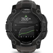 Garmin 010-03020-00 Instinct 3 Smartwatch Black with Charcoal Band