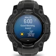 Garmin 010-03020-00 Instinct 3 Smartwatch Black with Charcoal Band