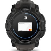 Garmin 010-03020-00 Instinct 3 Smartwatch Black with Charcoal Band